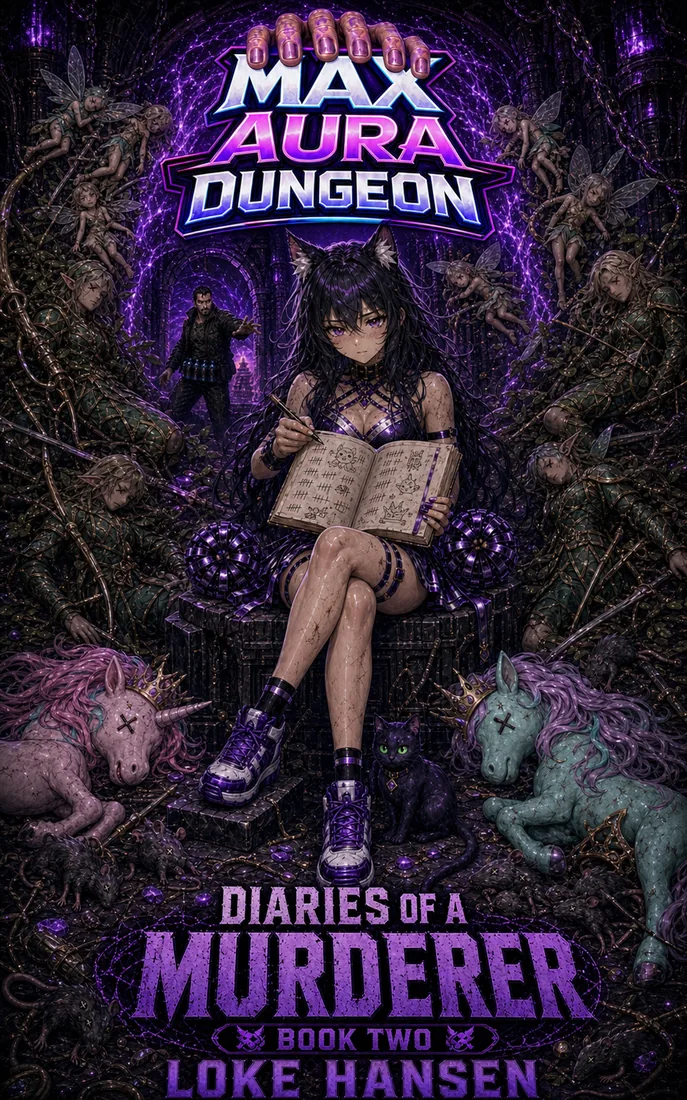 Official cover for Max Aura Dungeon book 2