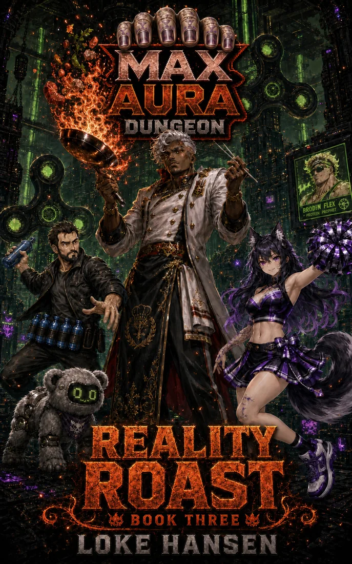 Official cover for Max Aura Dungeon book 3